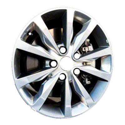 18-Inch Dodge Durango Rim ALY02492 (2014-2017) - Silver OEM Replacement Wheel 1XC16GSAAA - Perfect for Off-Roading & Custom Car Upgrades