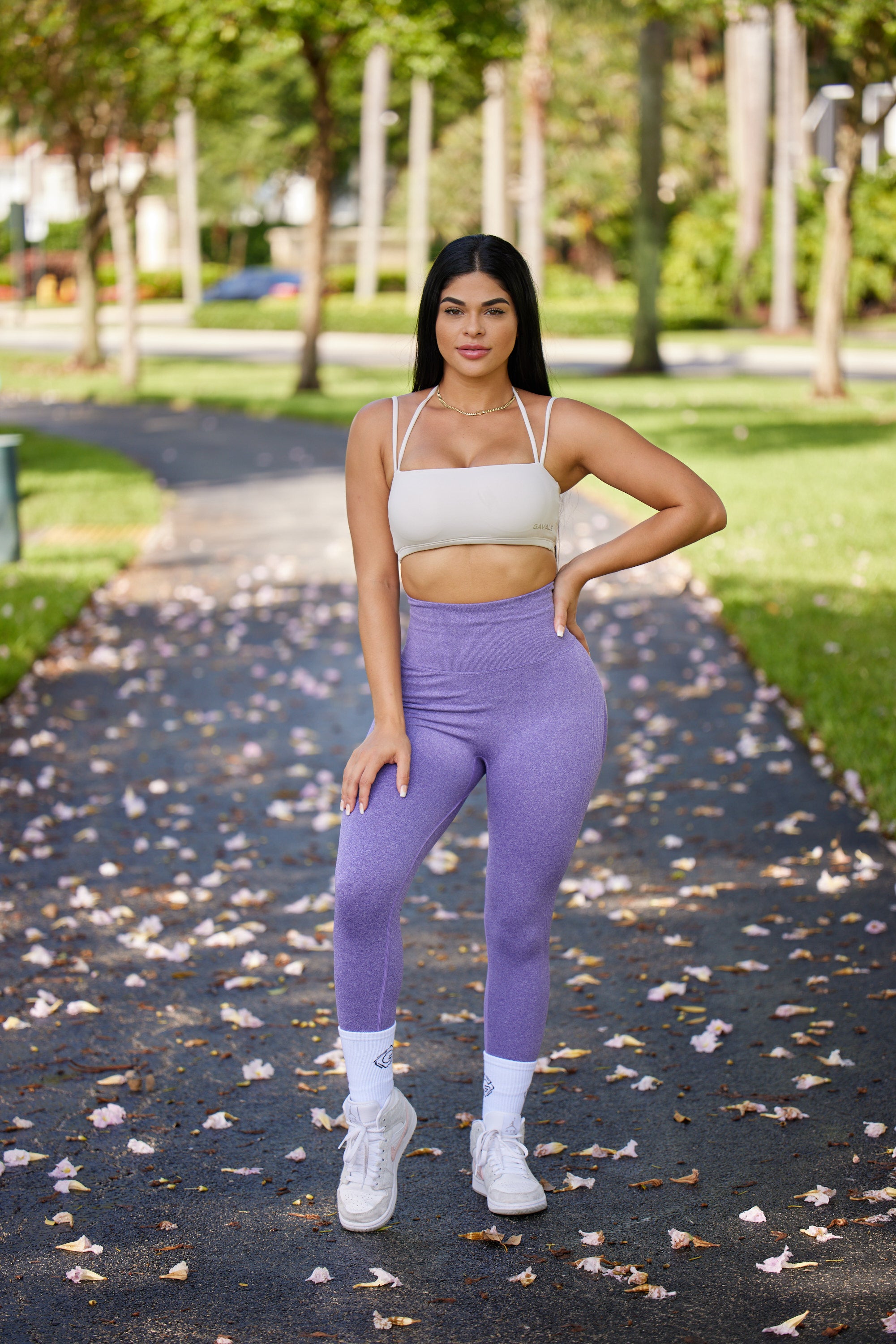 Silhouette Scrunch Leggings for Women - High Waisted Yoga Pants with Tummy Control - Perfect for Workouts, Running & Lounge Wear