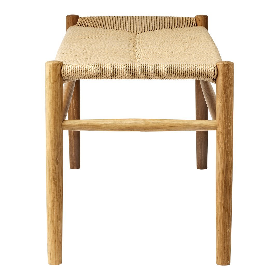 Jorgen Baekmark J83B Modern Wooden Bench - Scandinavian Style Living Room Furniture for Home Decor, Perfect for Entryway, Bedroom or Dining Area
