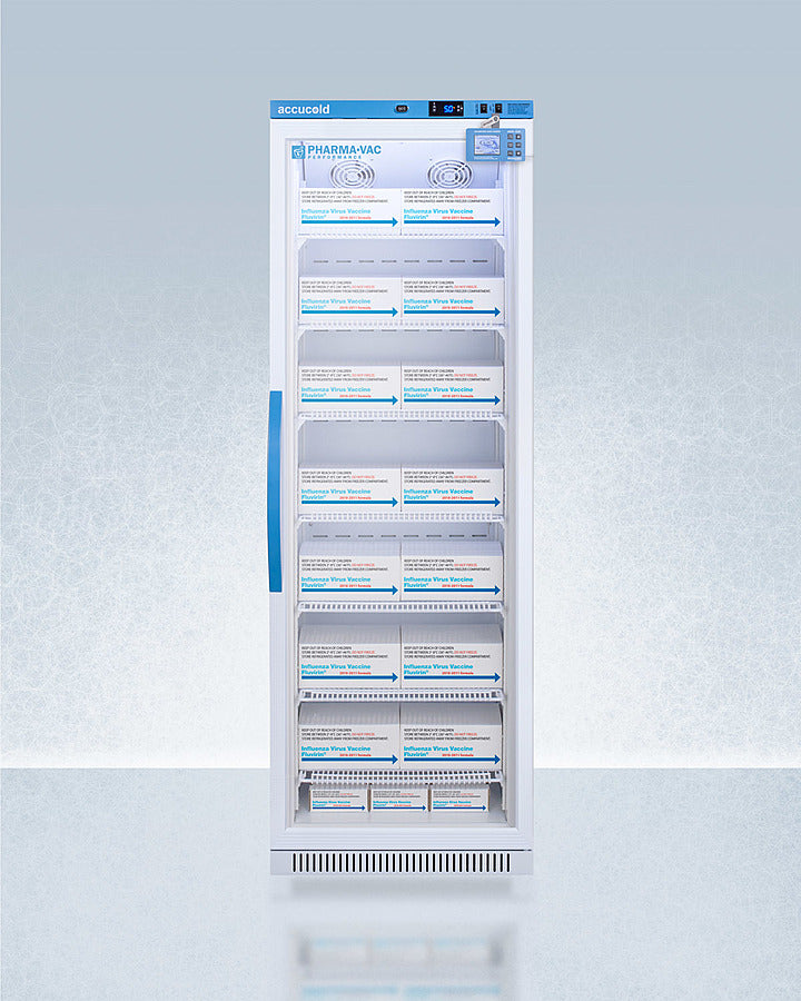 Accucold 15 Cu.Ft. Upright Vaccine Refrigerator ARG15PVDL2B - Medical Grade Vaccine Storage for Pharmacies, Clinics & Laboratories