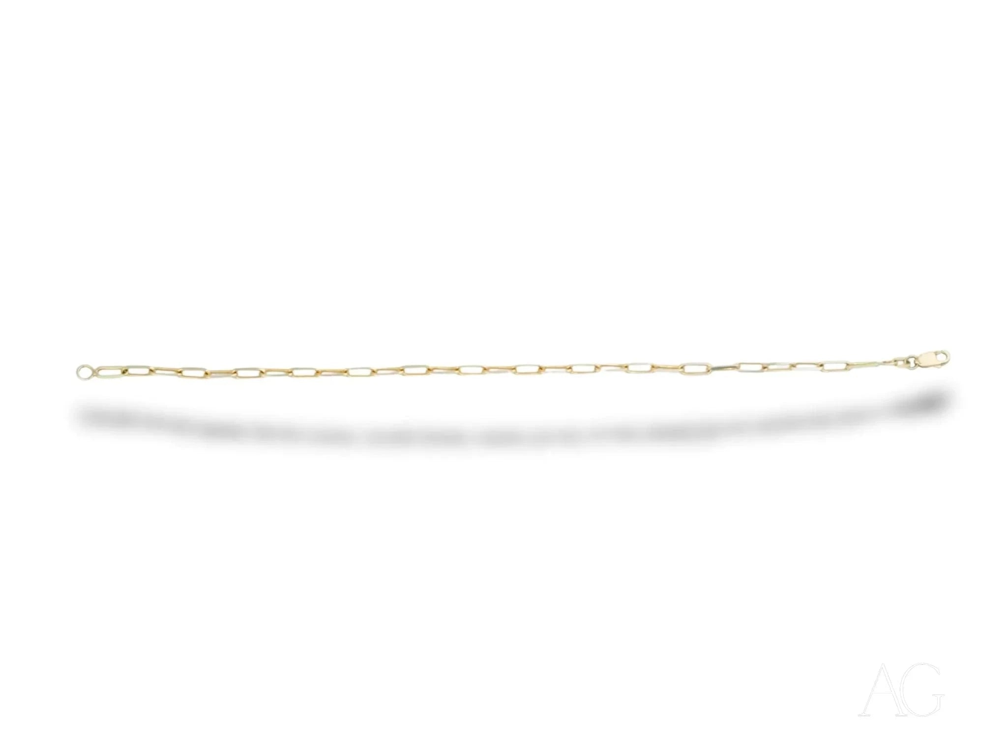 18K Gold Link Bracelet for Women - Elegant & Timeless Jewelry Gift for Anniversary, Birthday & Special Occasions