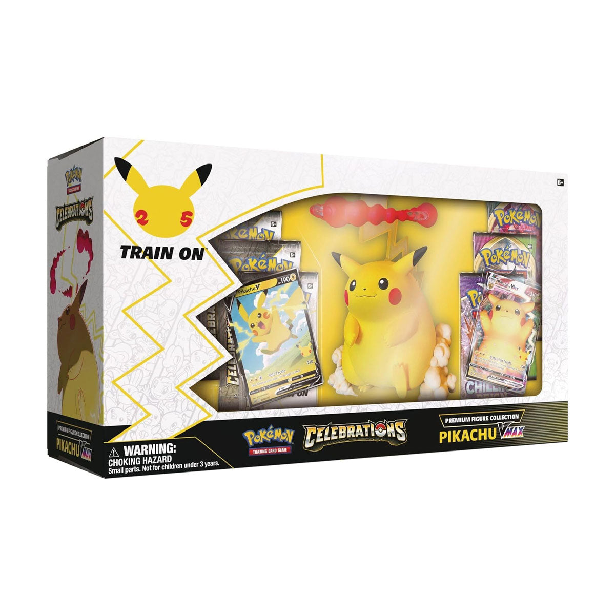 Premium Pokemon Pikachu VMAX Collectible Figure - Rare Trading Card Game Character - Perfect for Display, Gifts & TCG Enthusiasts