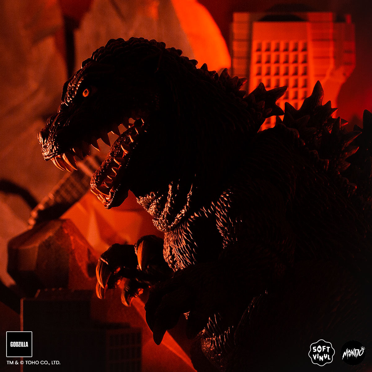 Godzilla Vinyl Designer Figure by James Groman - Premium Collectible Toy for Movie Fans & Pop Culture Enthusiasts - Perfect for Display, Gifts, and Home Decor
