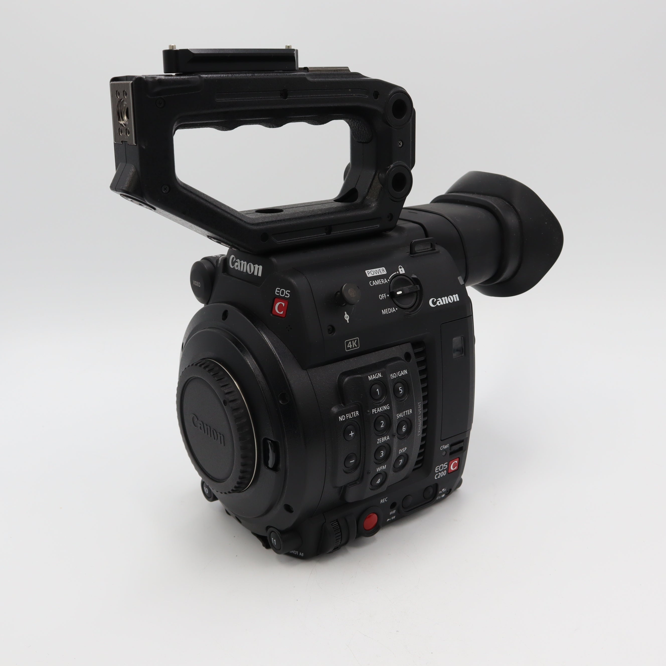 Used Canon EOS C200 EF Mount Cinema Camera - Professional 4K Video Recording for Filmmaking, Documentary & Live Streaming