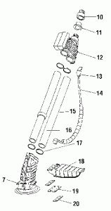 Pentair K12760 Kreepy Krauly Main Body Housing Replacement Part - Compatible with 1993 & Earlier Models | Pool Cleaner Spare for Easy Maintenance & Repair