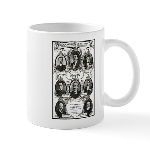 White - The Courageous Titanic Band Mug