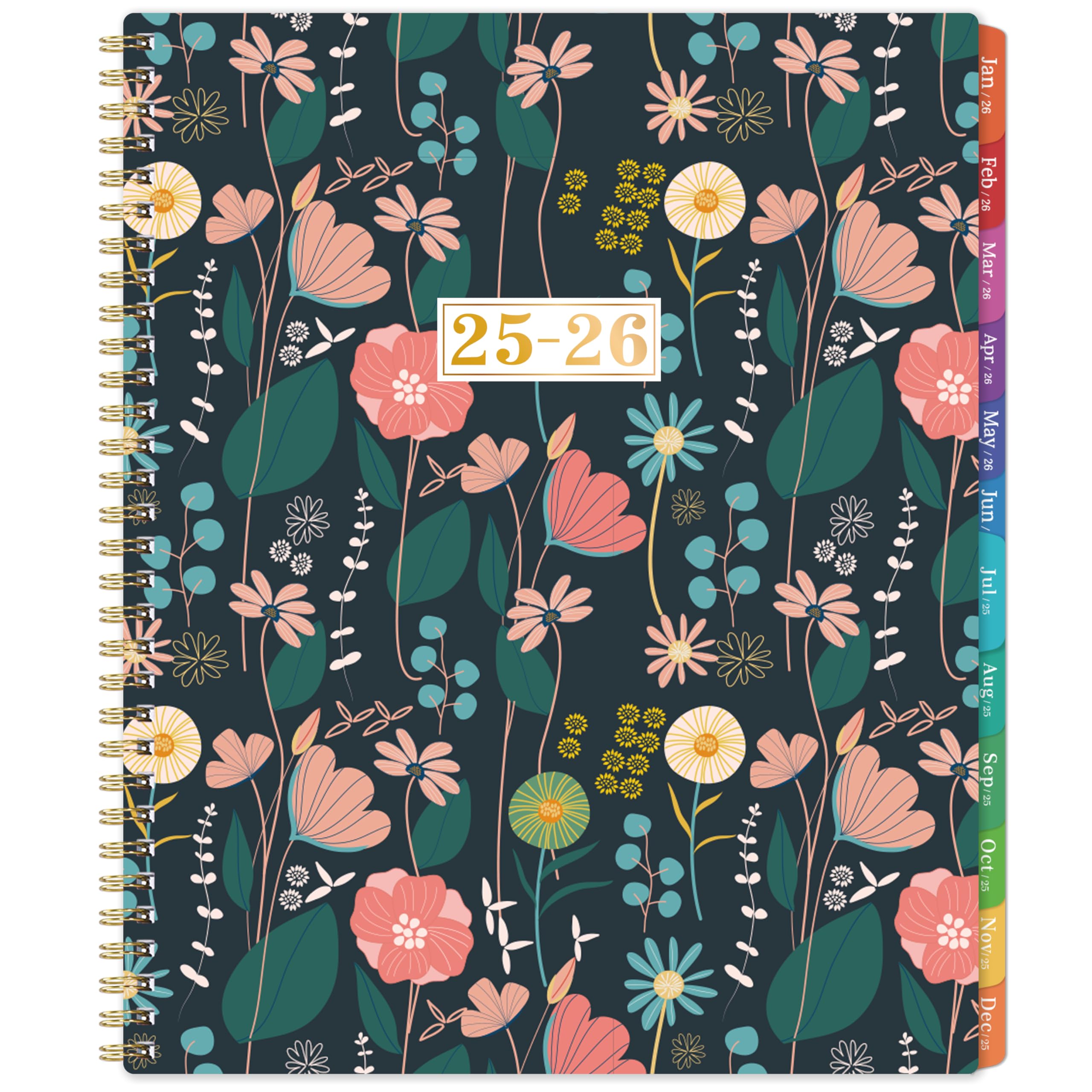 2025-2026 Monthly Planner | 18-Month Calendar from July 2025 to December 2026 | 9