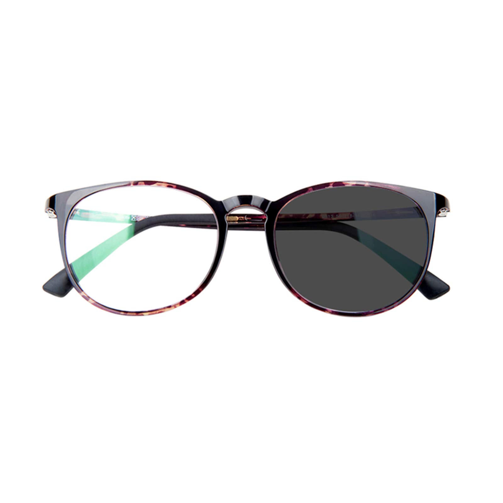Blue Light Blocking Reading Glasses for Women - Anti-Fatigue Computer Glasses with HD Smart Zoom (A +3.0) - Perfect for Gaming, Reading & Screen Use