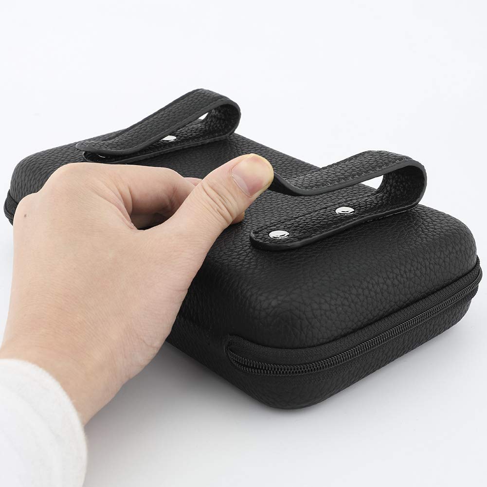 Premium PU Leather Car Visor Tissue Holder - Black Napkin Dispenser for Backseat & Sun Visor - Perfect for Road Trips, Commuting & Family Travel Accessories