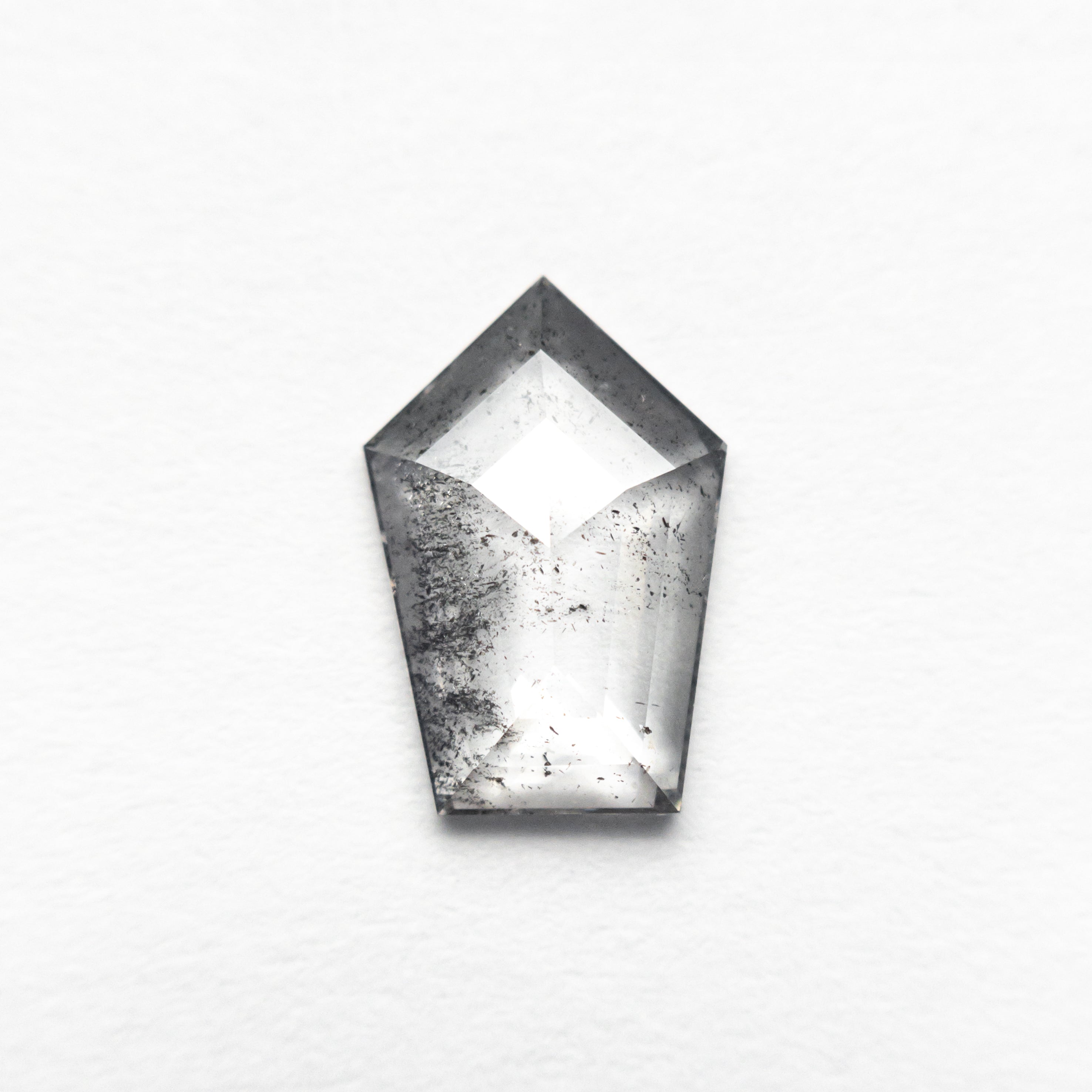 0.92ct Shield Rose Cut Loose Gemstone 9.12x6.19x1.81mm - Natural Rose Quartz for Jewelry Making, Engagement Rings & DIY Crafts