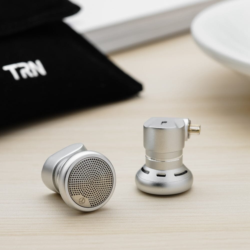TRN EMX Flagship Audiophile Dynamic Driver Flat Head Earphones - High Fidelity Sound for Music Lovers, Studio Monitoring & Gaming