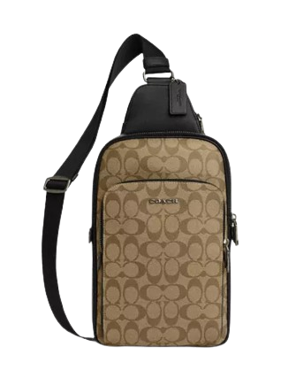 Coach Ethan Pack In Signature Canvas - Stylish Crossbody Bag for Women, Durable Leather & Canvas, Perfect for Travel, Work & Everyday Use