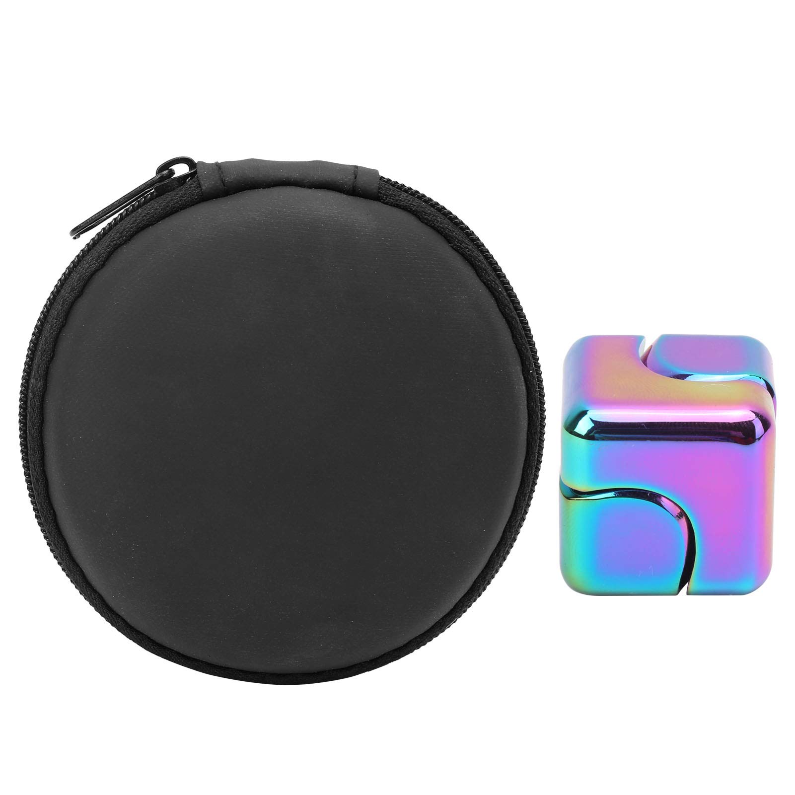 Premium Aluminum Alloy Stress Relief Fidget Toy - Colorful Finger Therapy Gadget for Anxiety Relief, Office Desk & Party Fun | Perfect for Adults & Kids at Home, Work or School