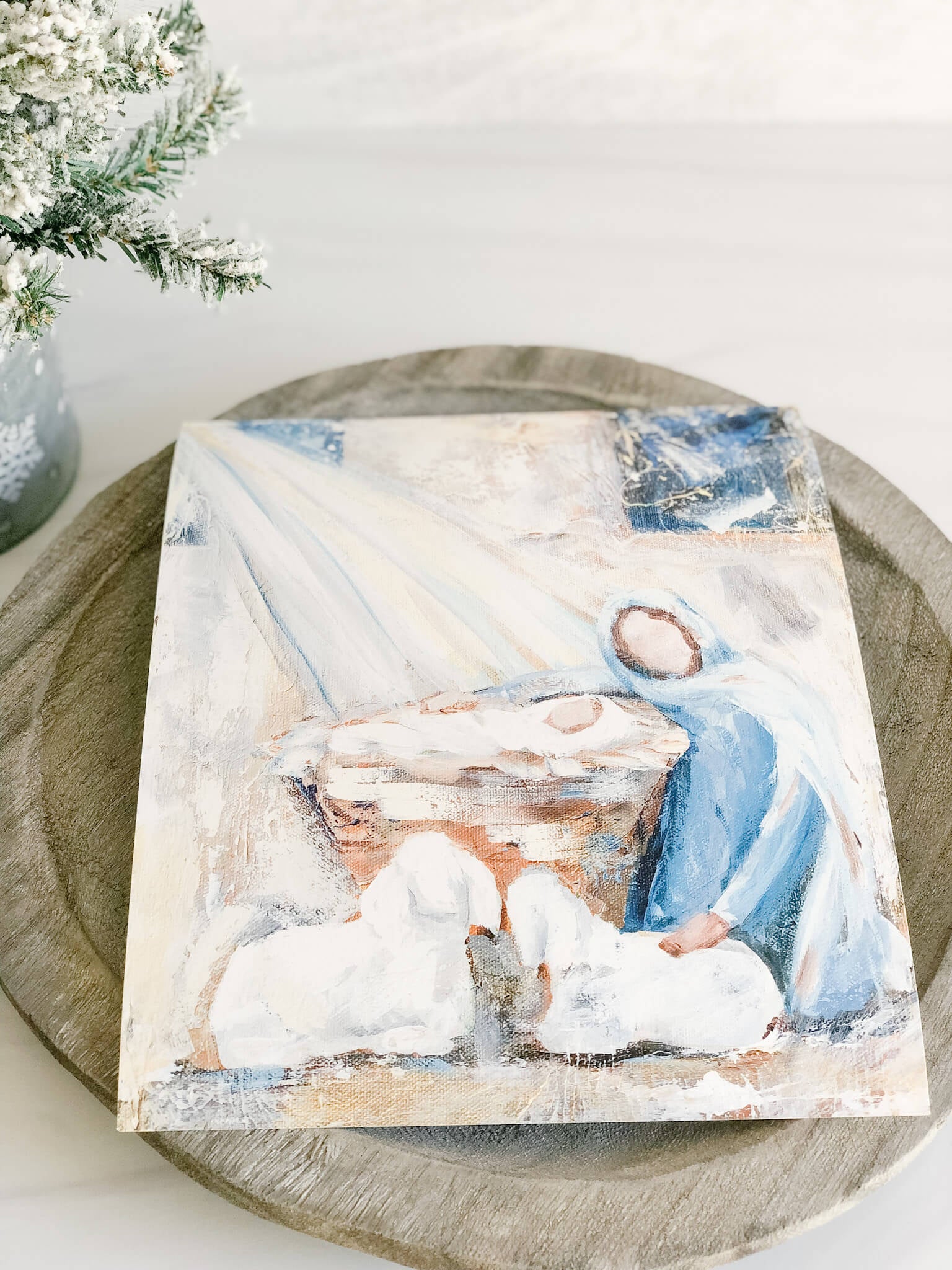 All Is Calm Print - Serene Wall Art Decor for Home, Office & Meditation Spaces | Perfect for Living Room, Bedroom & Yoga Studio