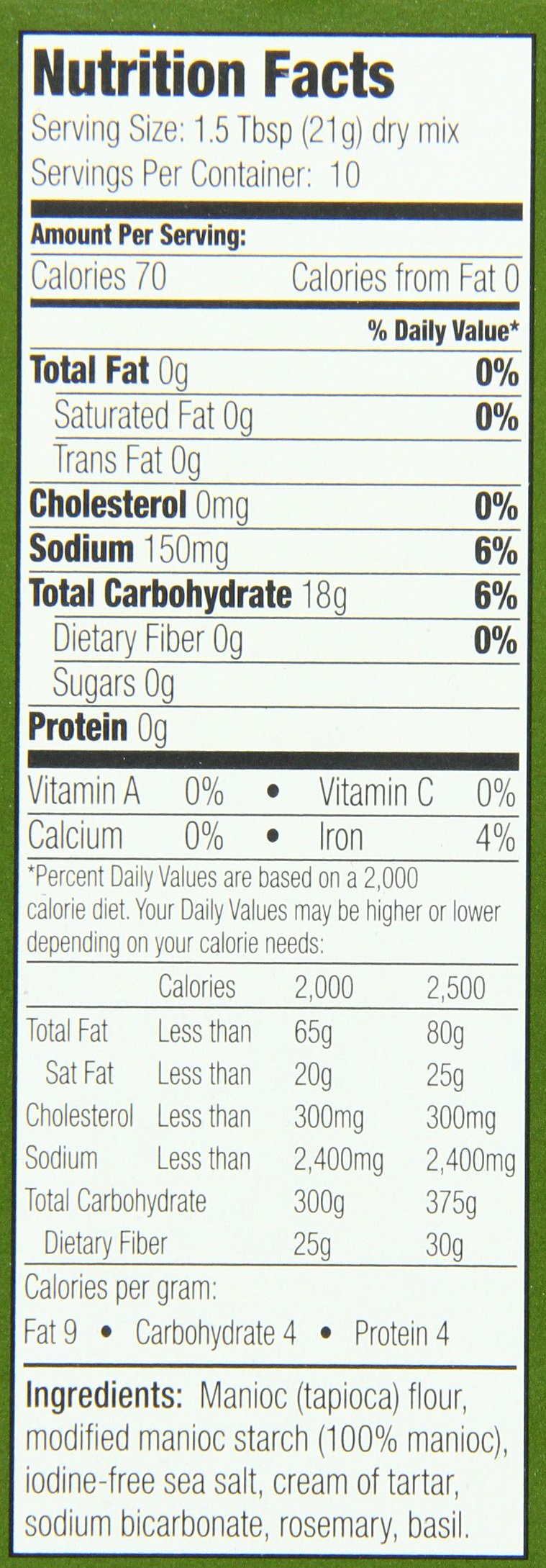 Gluten Free Chebe Bread Focaccia Flat Bread Mix - 7.5 Oz (Pack of 8) | Vegan, Non-GMO | Perfect for Sandwiches, Pizza & Mediterranean Meals