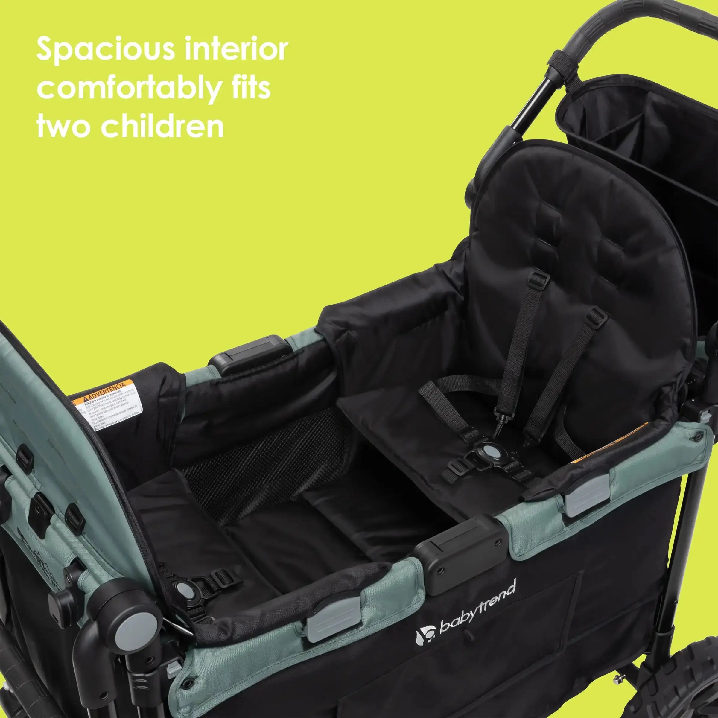 Quest PLUS 3-in-1 Stroller Wagon in Madrid Green - Convertible Baby Stroller & Wagon for Toddlers (Target Exclusive) | Perfect for Park Outings, Beach Trips & Family Adventures