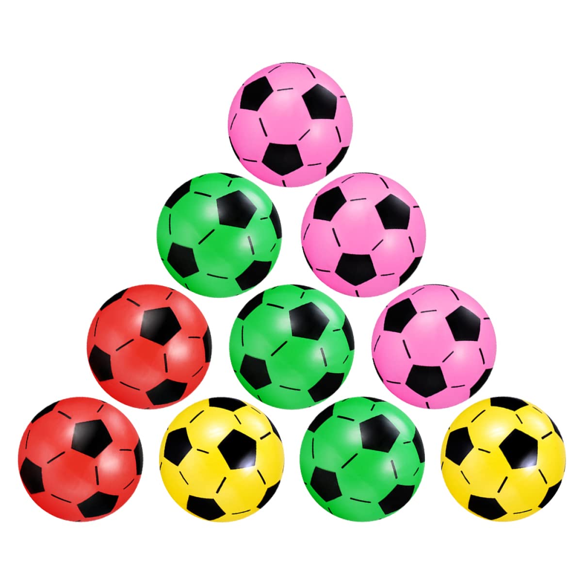 **Vaguelly 20-Pack Inflatable Balls for Kids - Soft Outdoor & Pool Toys for Babies, Toddlers - Fun Beach, Football, and Water Play for Summer Activities**