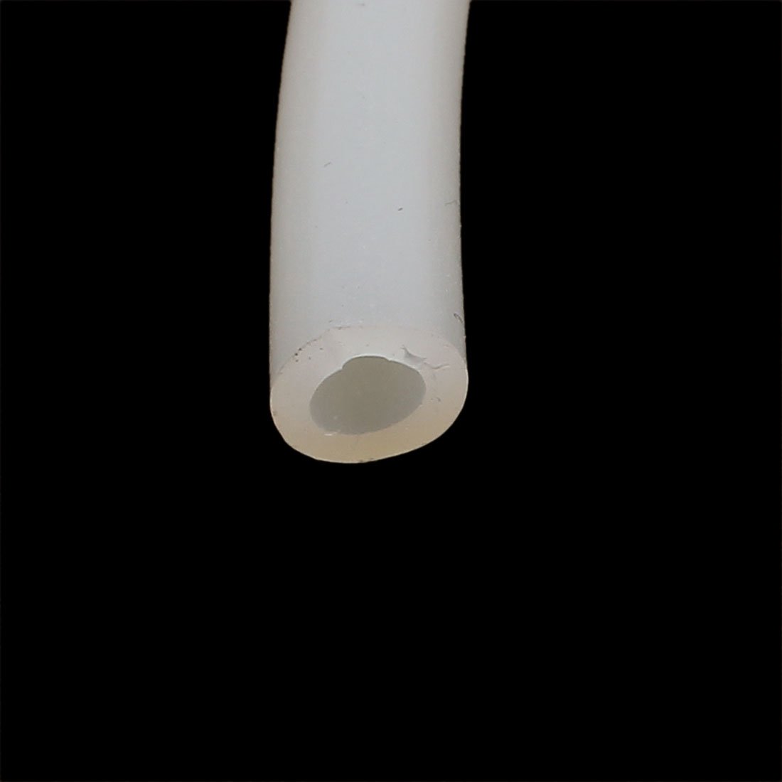 uxcell 4mm x 7mm Milky White Silicone Tubing - 5 Meters Flexible Water Hose Pipe for Aquariums, Homebrewing & DIY Projects