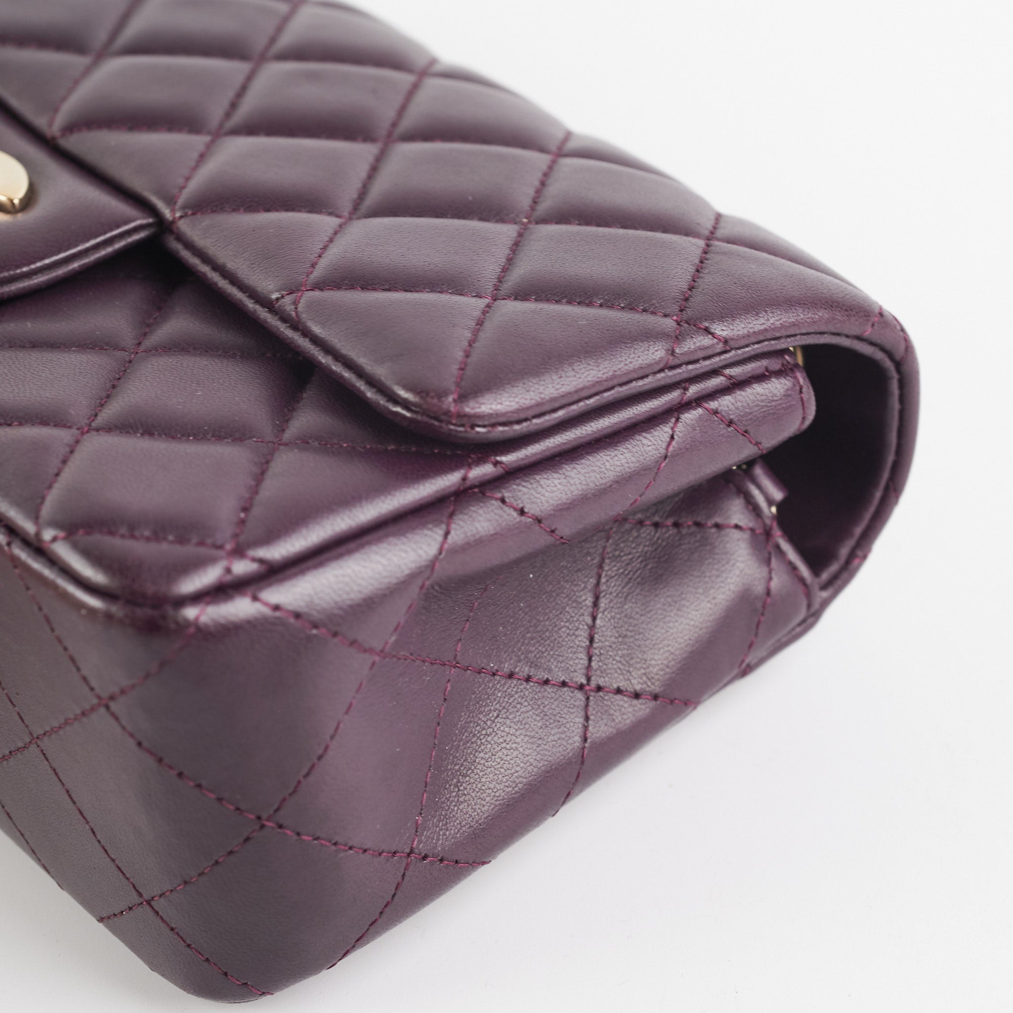 Chanel Mini Rectangular Flap Bag in Purple - Luxury Crossbody Purse for Women, Perfect for Evening Parties & Date Nights