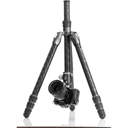 Benro Rhino Carbon Fiber Tripod & Monopod with VX30 Ballhead - 4-Section Twist Lock Legs, Lightweight Travel Tripod for DSLR Cameras - Perfect for Photography, Hiking & Outdoor Adventures