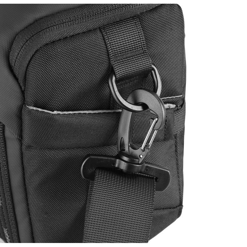 VEO 24M Black Camera Shoulder Bag - Waterproof DSLR/SLR Camera Case with Adjustable Strap for Photographers & Travel - Perfect for Outdoor Shooting, Travel Photography & Daily Use