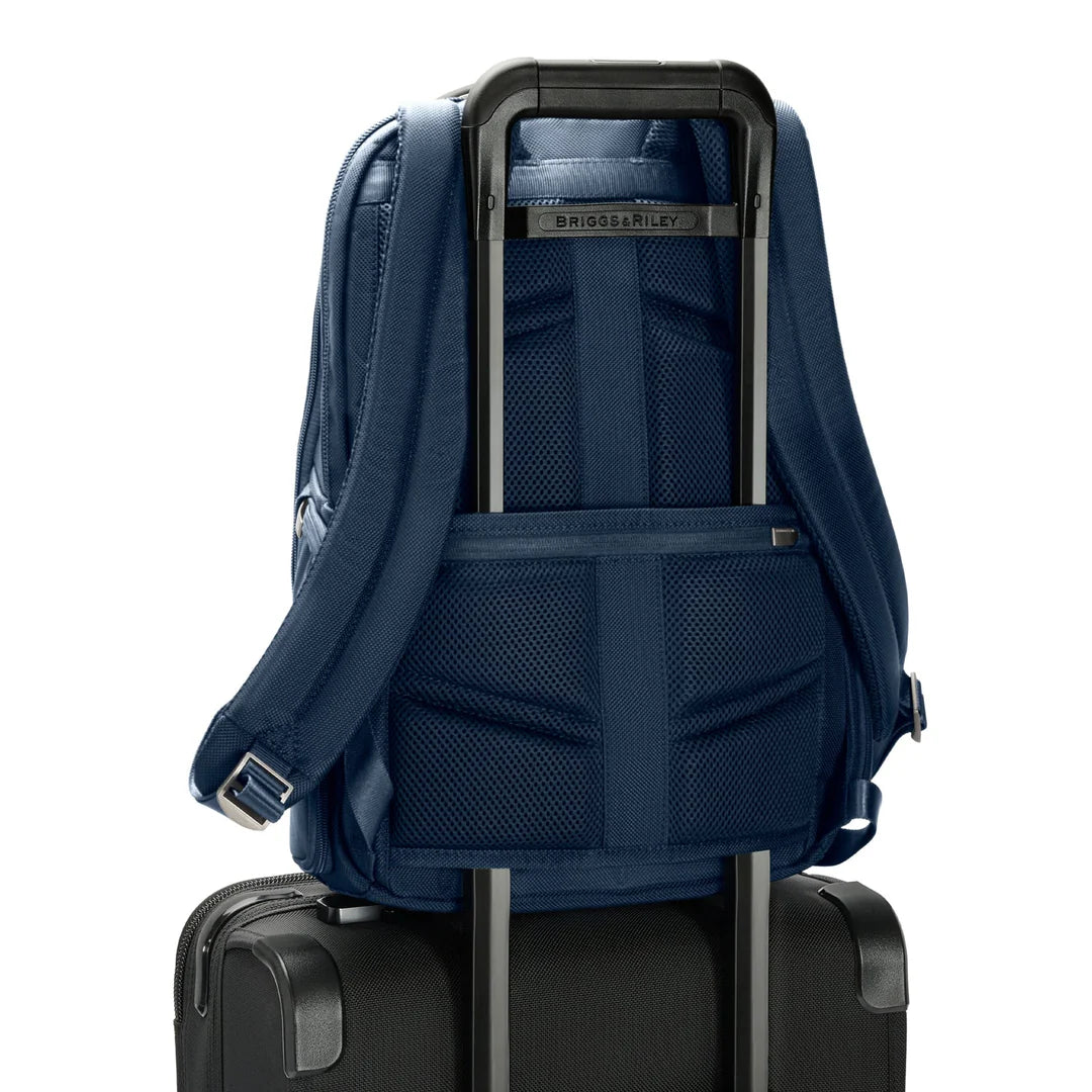 Briggs & Riley @ Work Medium Backpack - Durable Laptop Backpack for Business & Travel - Perfect for Office Commute, College & Everyday Use