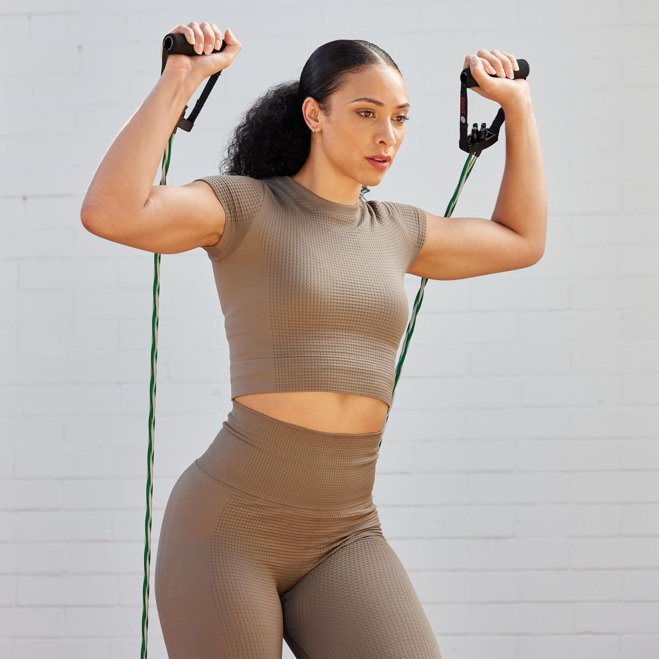 SPRI Braided Xertube Resistance Bands - Premium Workout Bands for Men & Women - Home Gym Fitness Equipment for Strength Training & Weight Resistance - Perfect for Full-Body Workouts, Physical Therapy & Muscle Recovery