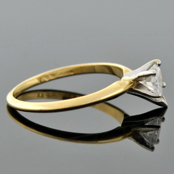 14K Gold Heart-Shaped Solitaire Diamond Engagement Ring - 0.45 Carat | Perfect for Proposals, Anniversaries & Romantic Occasions