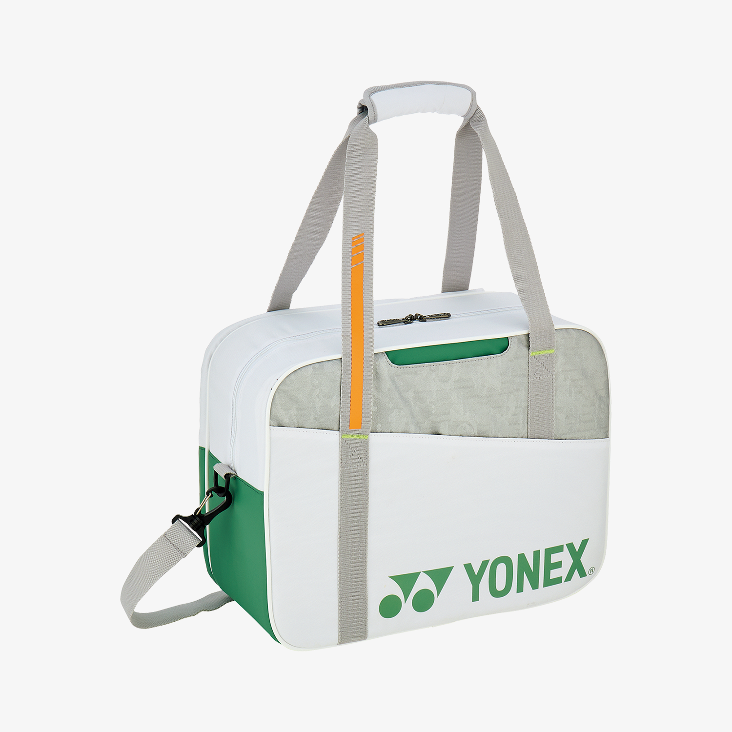 Yonex BAG52511SW Club Compact Tennis Bag - Lightweight & Durable White Sports Bag for Rackets & Gear | Perfect for Tennis, Badminton & Squash Players