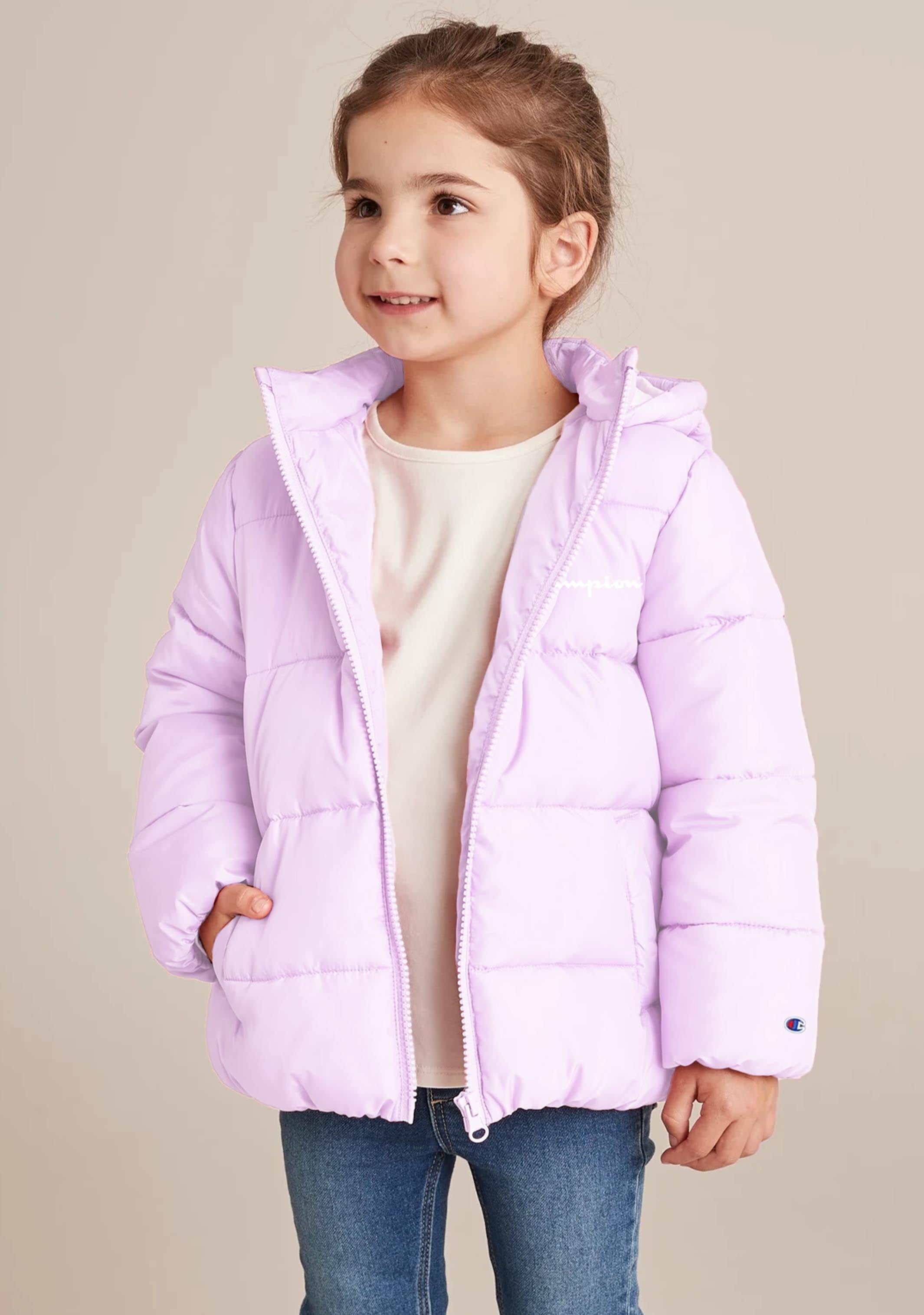 Champion Kids Rochester Puffer Jacket - Warm Winter Coat for Boys & Girls, Waterproof Insulated Hooded Jacket for Outdoor Activities | Perfect for School, Snow Play & Cold Weather