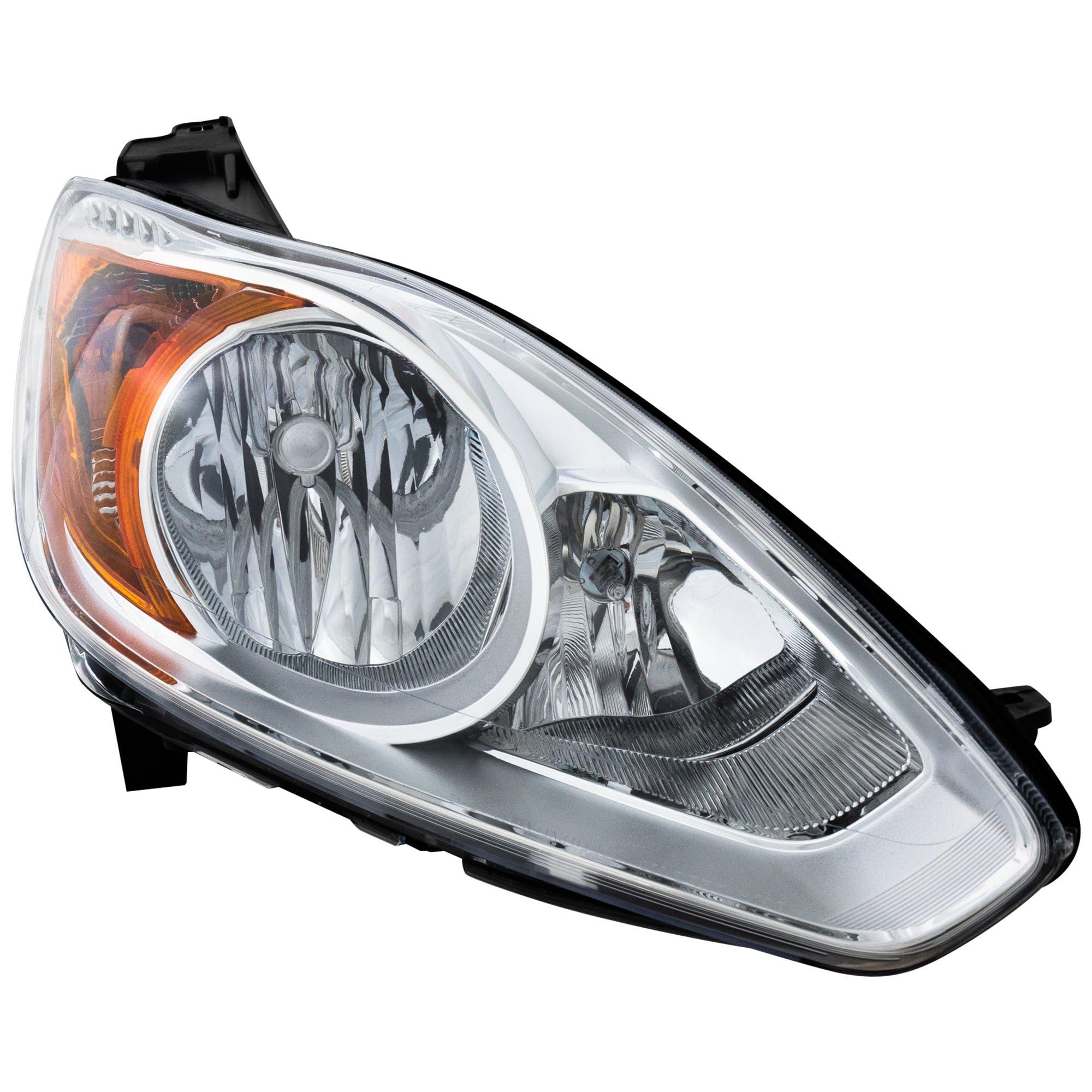 Go-Parts Replacement Headlight Assembly for Ford C-MAX 2013-2016 - Right Passenger Side Halogen Headlamp - Perfect for Night Driving & Vehicle Safety Upgrades