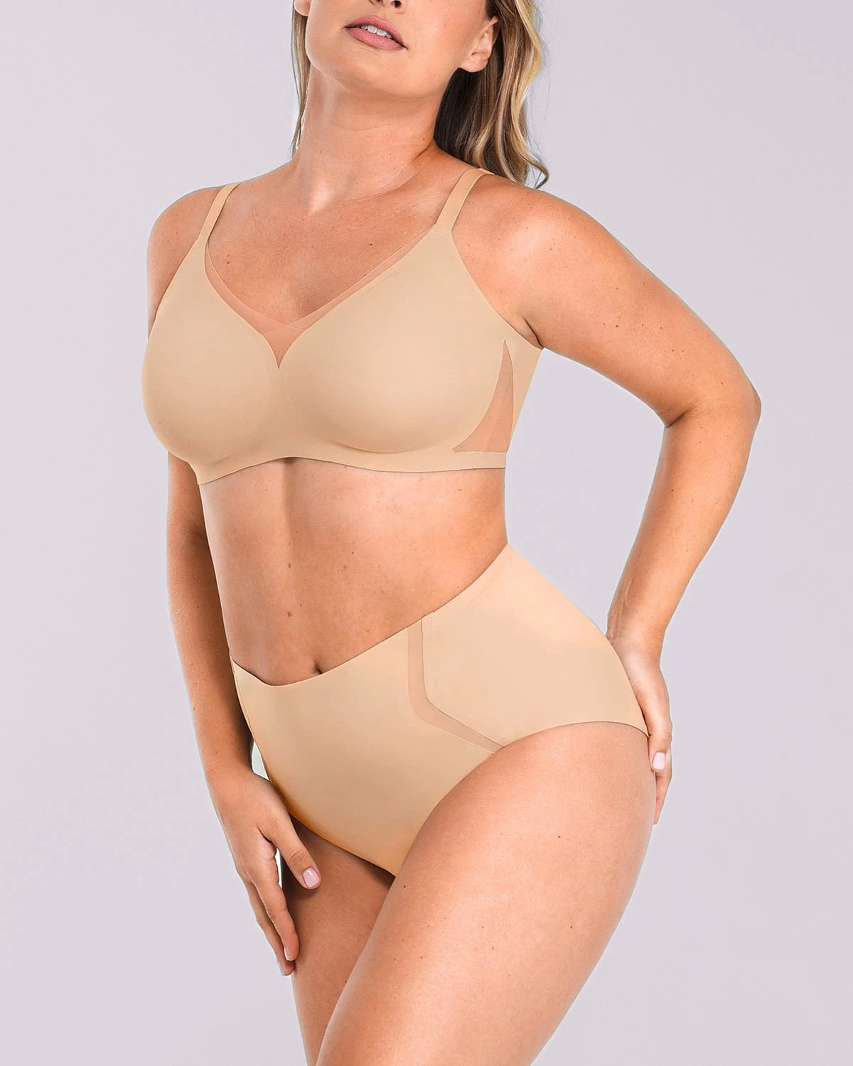 INNER ARMOR™ True Support Bra - Comfortable Wireless Sports Bra for Women, Perfect for Yoga, Running & Gym Workouts