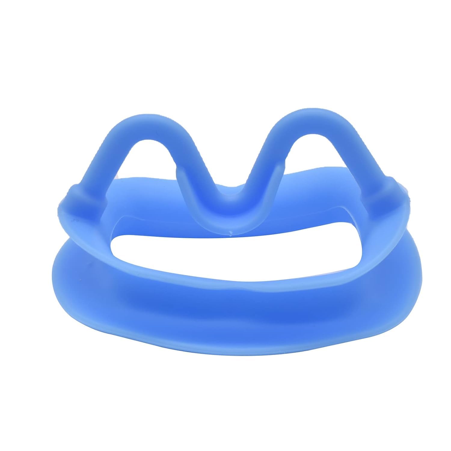 3Pcs Dental Cheek Retractor for Teeth Whitening - Reusable Silicone Mouth Opener & Lip Retractor - Oral Retractors & Dental Mouth Props (Blue) - Perfect for Dentists, Teeth Whitening, and Oral Examinations