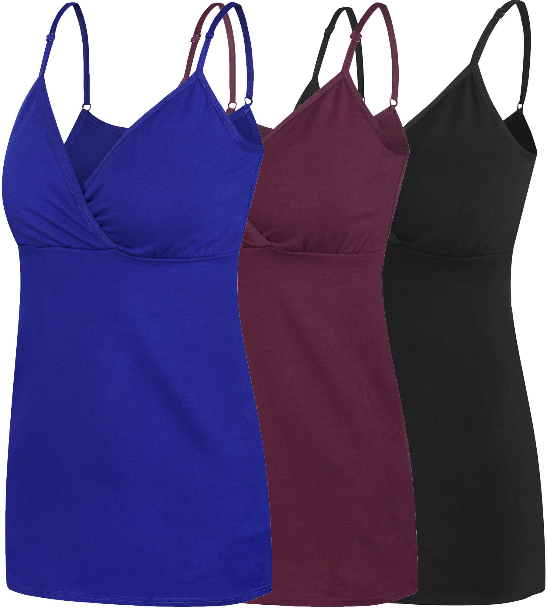 Maternity Nursing Tops for Breastfeeding - Comfortable Tank Shirt & Sleep Bra for Nursing Mothers - Perfect for Daytime Wear and Nighttime Nursing