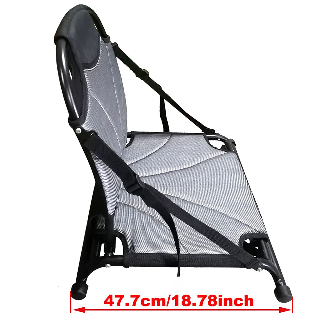 **Lightweight Aluminum Kayak Replacement Seat & Backrest - Durable Canoe Chair for Sit-On-Top Kayaks | Perfect for Storage, Transfer & Maintenance | Ideal for Fishing, Camping & Water Sports**