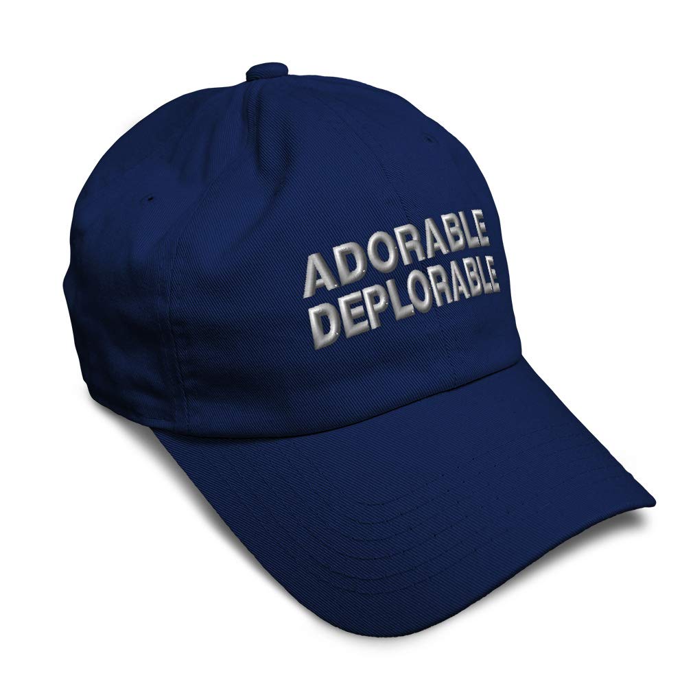 Custom Embroidered Soft Baseball Cap - Adorable 