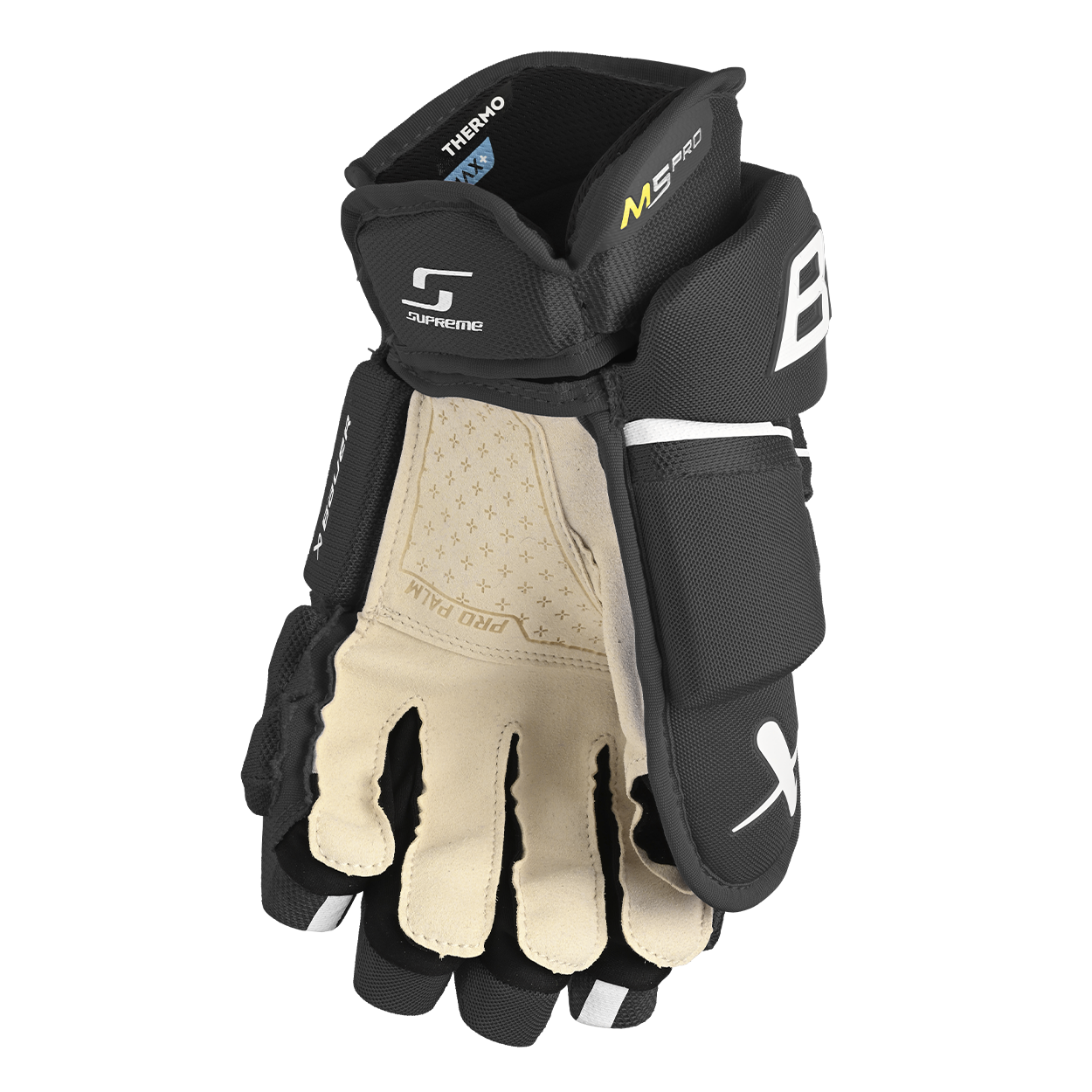 Bauer Supreme M5 Pro Senior Hockey Gloves - High-Performance Ice Hockey Gear for Players & Goalies - Perfect for Games, Training & Competitive Play