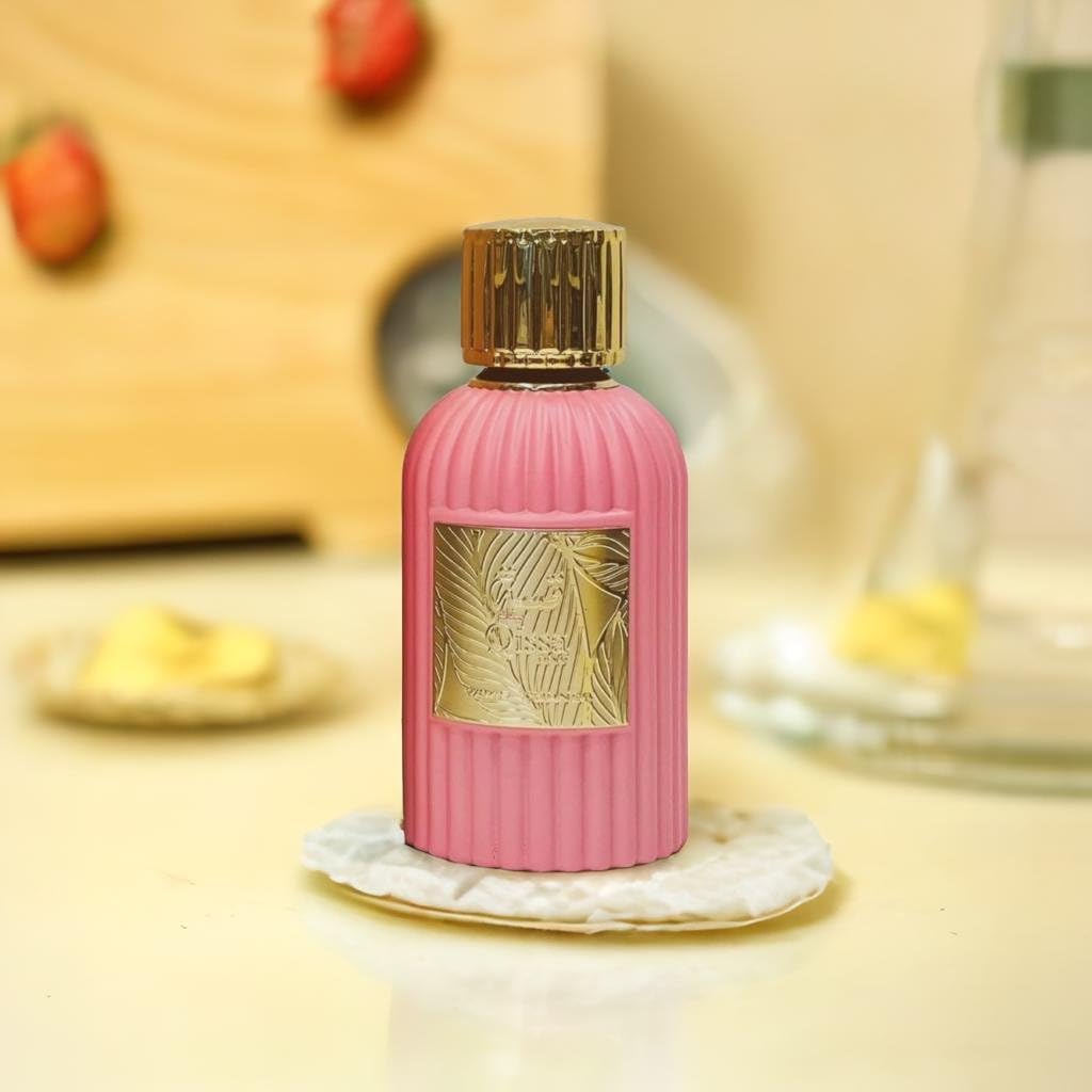 Paris Corner Qissa Pink Perfume for Women - 3.4 Fl Oz Eau de Parfum, Fruity Floral Fragrance with Long-Lasting Scent - Perfect for Daily Wear, Date Nights & Special Occasions