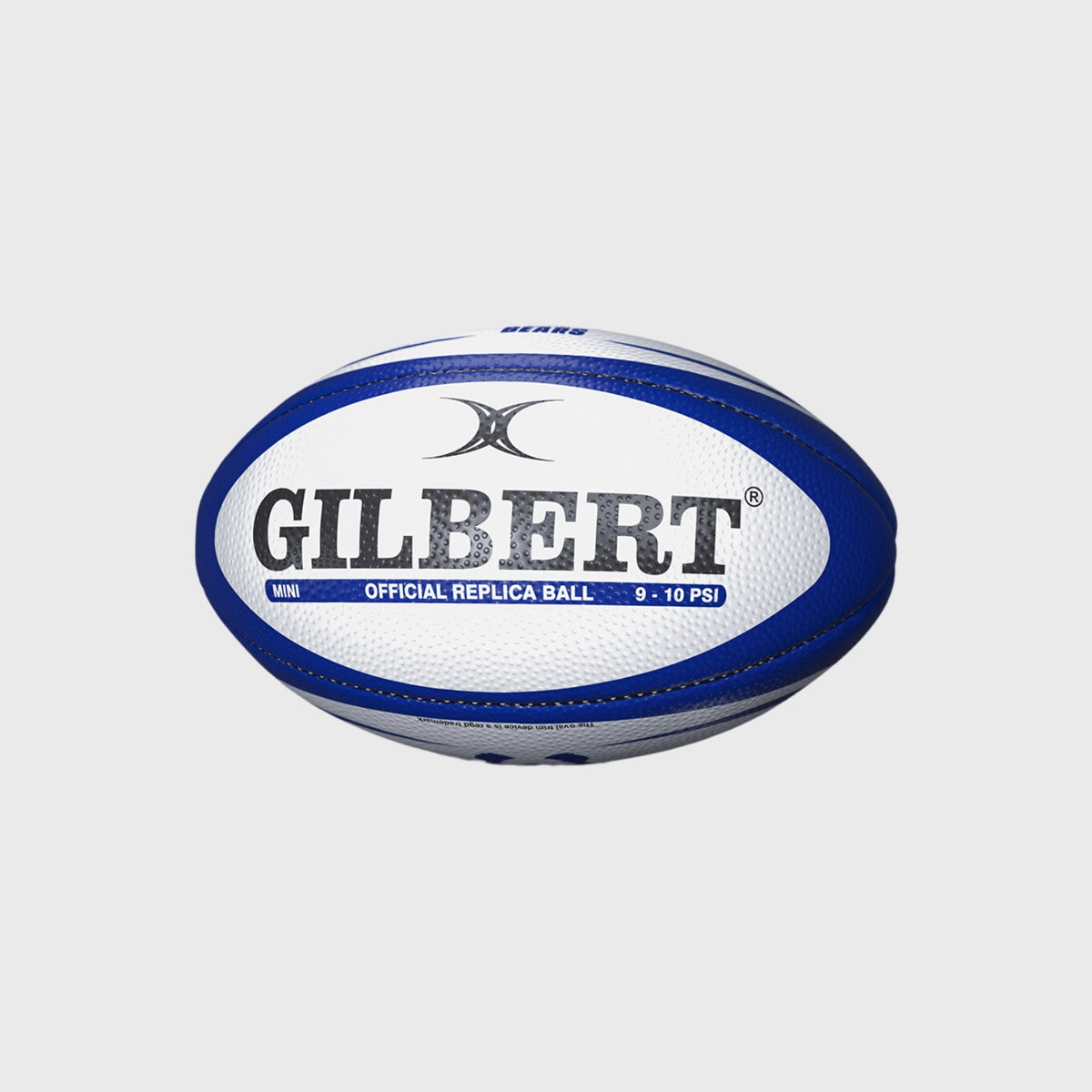 Gilbert Bristol Bears Replica Mini Rugby Ball - Official Collectible Souvenir for Rugby Fans - Perfect for Gifts, Display, and Game Day Decor