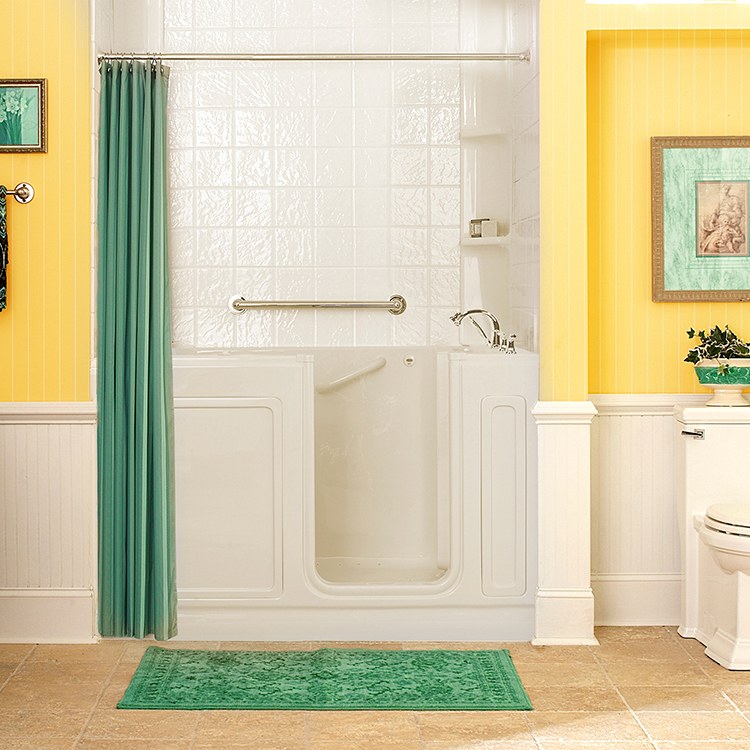 32W x 60L Acrylic Walk-In Air Spa Bathtub - Right Hand Drain & Faucet - 3260 Series - Perfect for Home Relaxation & Hydrotherapy