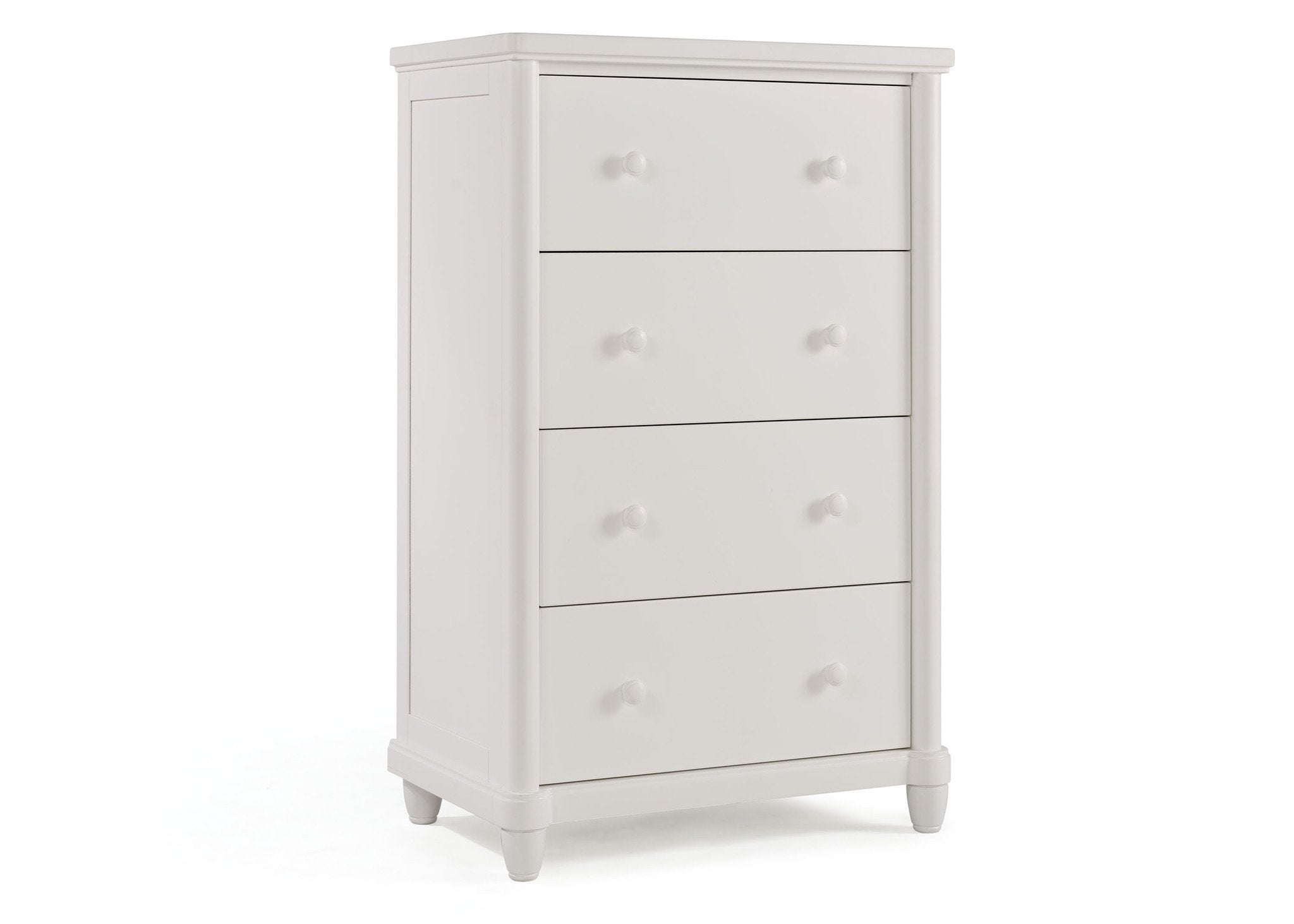 Belmont 4 Drawer Chest - Solid Wood Dresser for Bedroom Storage, Organizer for Clothes & Accessories | Perfect for Master Bedroom, Guest Room & Dorm Furniture