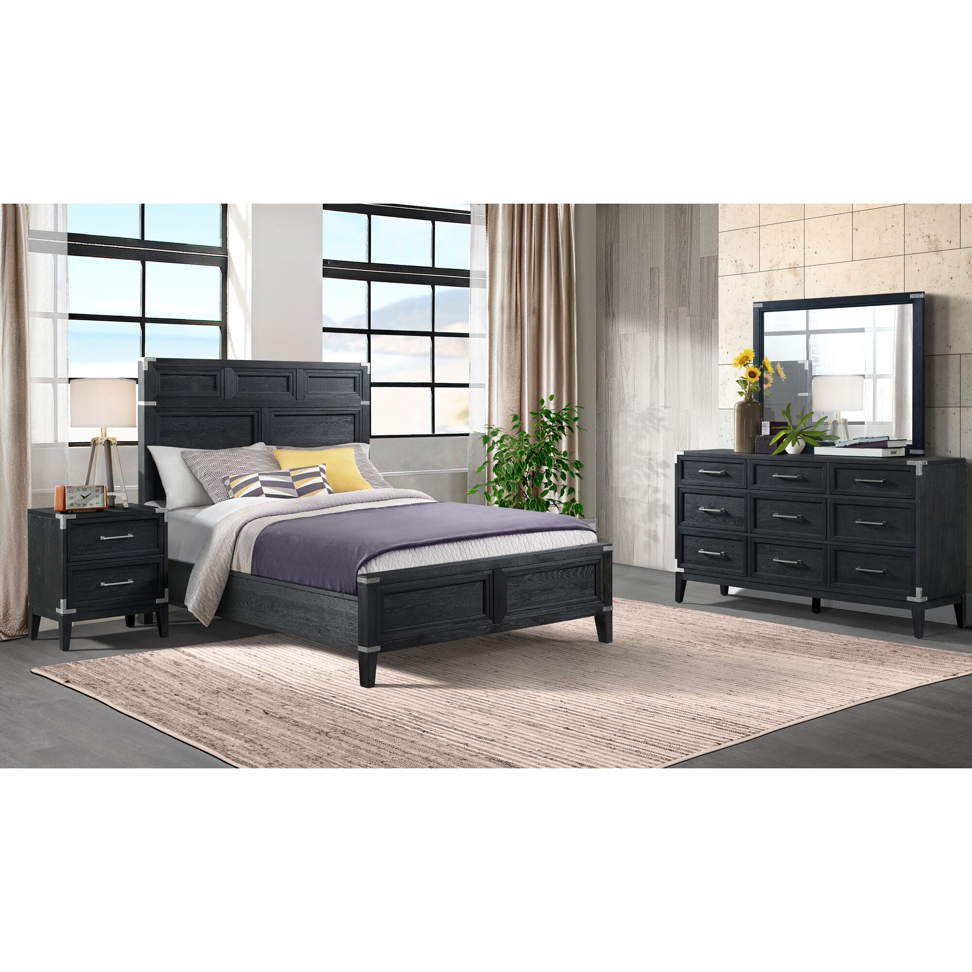 Laguna Dresser - Modern Wooden Dresser with 6 Drawers for Bedroom Storage & Organization | Perfect for Master Bedroom, Guest Room, or Nursery