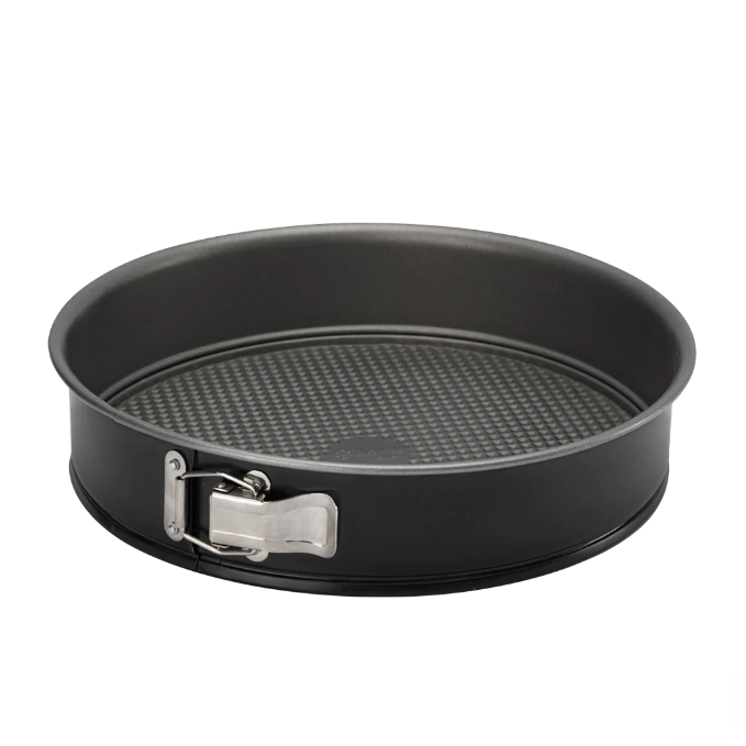 Non-Stick 9-Inch Springform Cake Pan with 2.5-Inch Depth - Perfect for Cheesecakes, Tarts & Baking (Browne Brand)