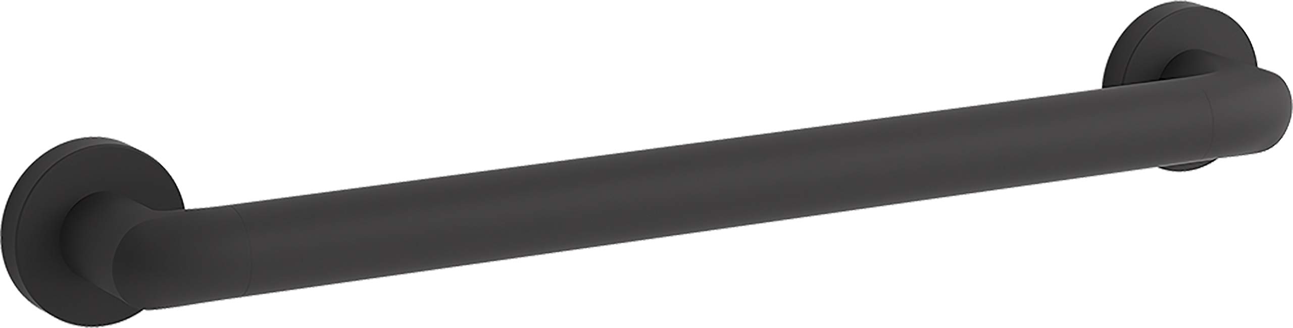 Kohler K-24549-BL Matte Black Towel Bar - 24 Inch Bathroom Towel Rack for Modern Homes, Hotels & Spas - Durable & Stylish Bath Accessory