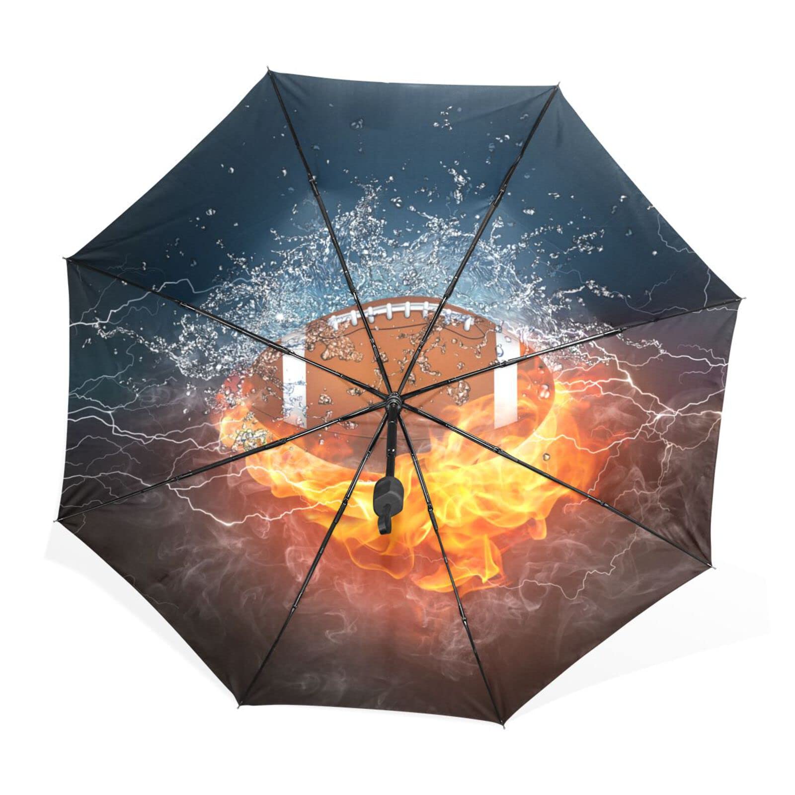 JHKKU Manual Folding Umbrella - UV Protection Rain & Sun Shield for Travel & Daily Use | Compact Windproof Design for Commuting, Walking & Outdoor Activities