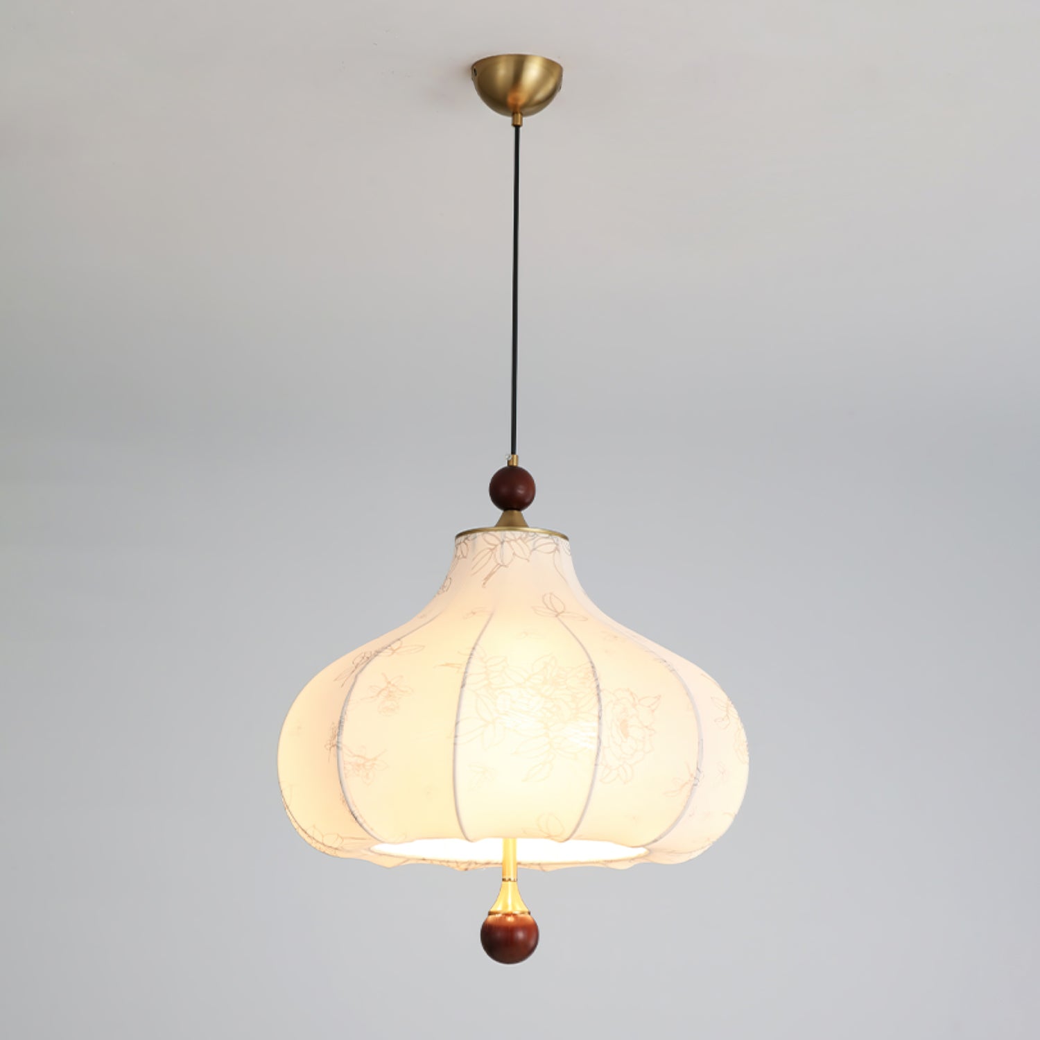 Stylish Chestnut Bloom Pendant Lamp - Modern Hanging Light Fixture for Dining Room, Kitchen Island & Bedroom Decor