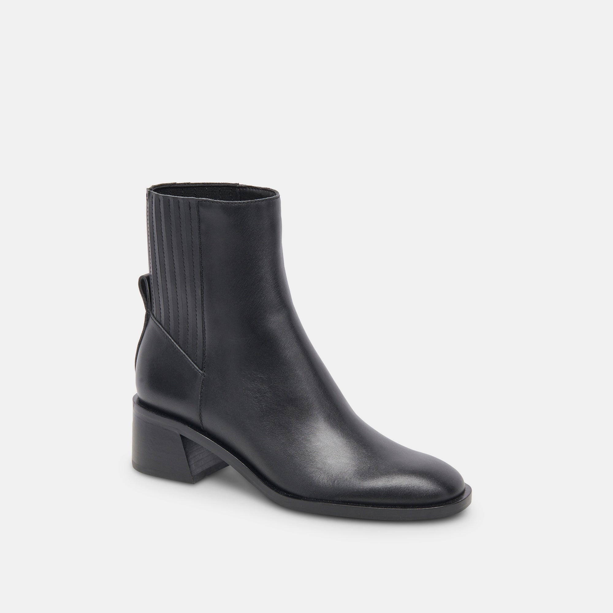 LINNY H2O Wide Calf Black Leather Boots for Women - Waterproof & Comfortable - Perfect for Rainy Days, Outdoor Activities & Casual Wear
