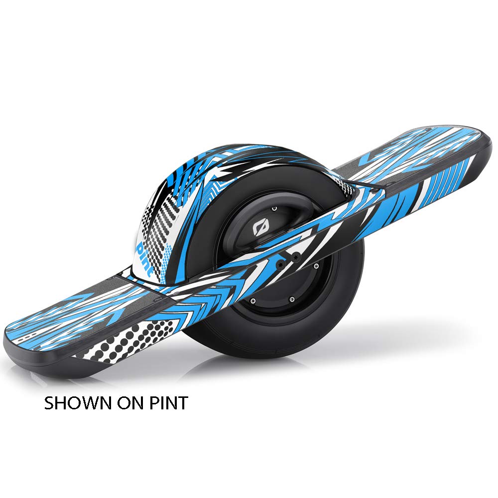 OneWheel Pint Graphics Kit - Mayhem Sky Design with Rail & Fender Decals + Grip Tape | Earth SURF Collection by Senge Graphics Inc. | Perfect for Customizing Your Electric Skateboard & Personalizing Your Ride