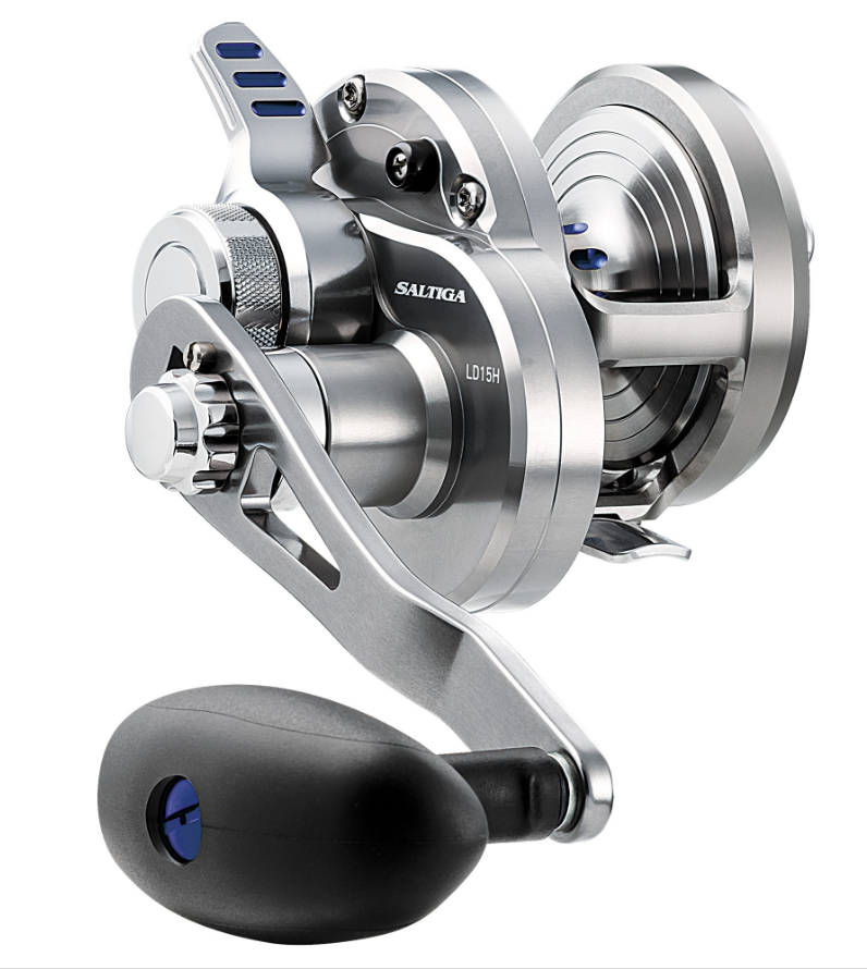 Daiwa Saltiga Lever Drag Single Speed Fishing Reel - High Performance Saltwater Spinning Reel for Offshore & Deep Sea Fishing