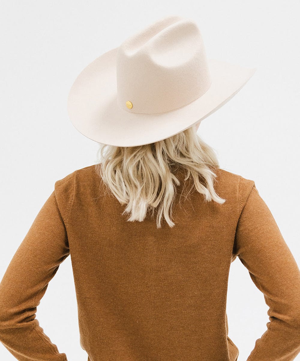 Teddy Cattleman Cowboy Hat for Men & Women - Western Style Felt Cowboy Hat with Adjustable Chin Strap - Perfect for Rodeo, Country Music Festivals & Outdoor Adventures